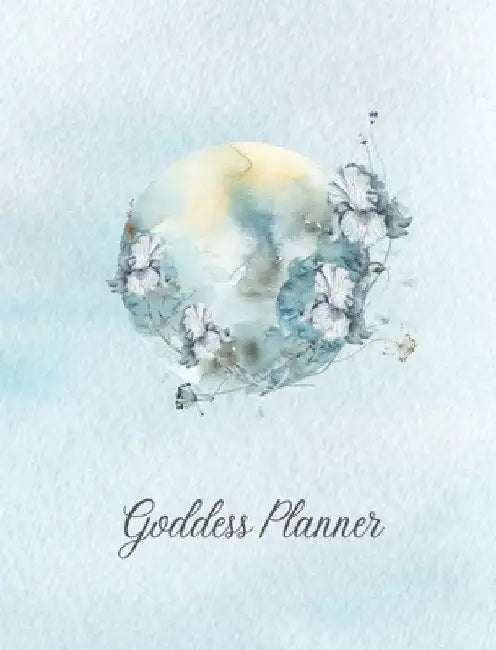 Goddess Planner - Undated Weekly, Monthly 8"x 10" with Moon Journal, To-Do Lists, Self-Care and Habit Tracker by Sze Wing Vetault
