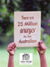 There are 25 Million Ways to be Australian by 1000 Tales Co-Op Ltd
