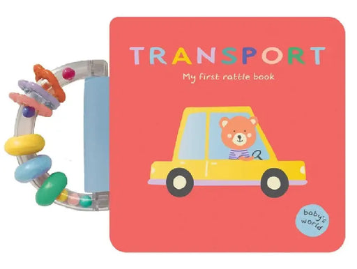 Vehicles: My First Rattle Book: Board Book with Rattle Handle by Cox, Shelley