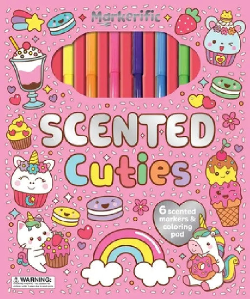 Scented Cuties: Activity Folder With 6 Markers by Lake Press (CRT)