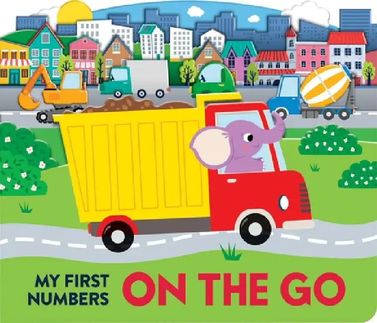 My First Numbers: On the Go: Scenes Board Book by Lake Press