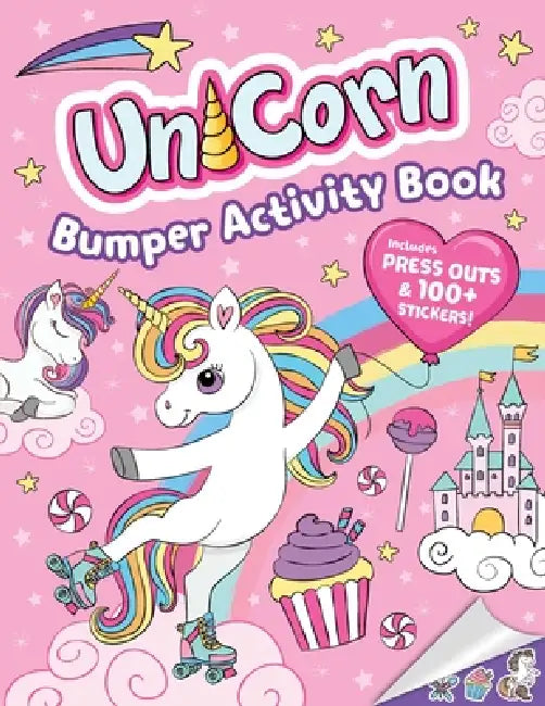 Unicorn: Bumper Activity Book: With Press-Outs and Over 100 Stickers! by Jake McDonald