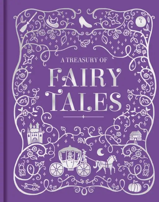 A Treasury of Fairy Tales: Padded Hardcover Picture Storybook by Lake Press, Hannah Wood