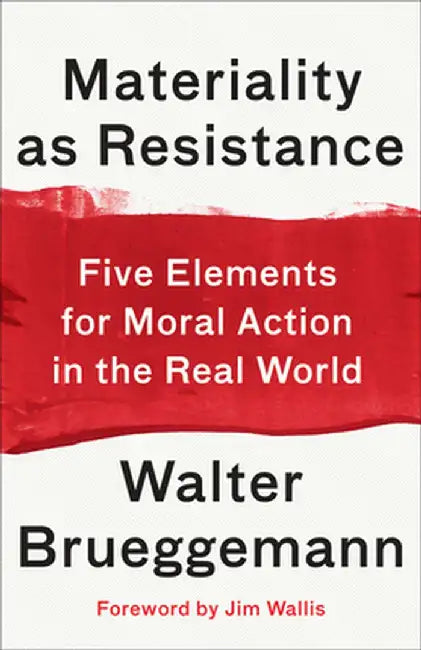 Materiality as Resistance: Five Elements for Moral Action in the Real World by Walter Brueggemann