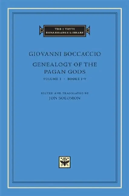 Genealogy of the Pagan Gods by Giovanni Boccaccio