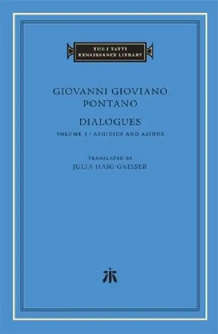 Dialogues by Giovanni Gioviano Pontano