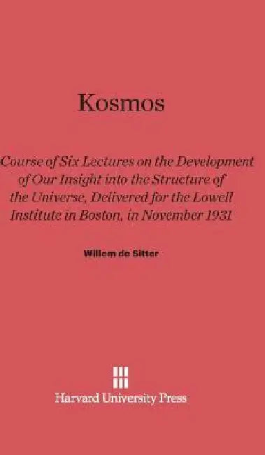 Kosmos by William de Sitter