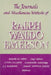 Journals and Miscellaneous Notebooks of Ralph Waldo Emerson by Ralph Waldo Emerson, Susan Sutton Smith, Harrison Hayford