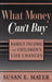 What Money Can't Buy: Family Income and Children's Life Chances by Susan E. Mayer