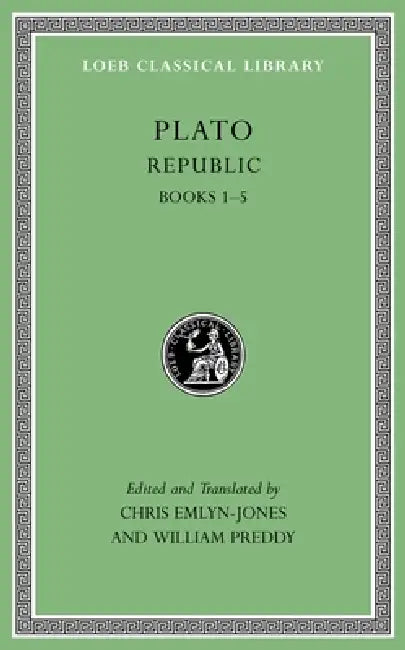 Republic, Volume I: Books 1-5 by Plato, Christopher Emlyn-Jones, Christopher Emlyn-Jones