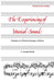 Experiencing of Musical Sound: A Prelude to a Phenomenology of Music by F. J. Smith