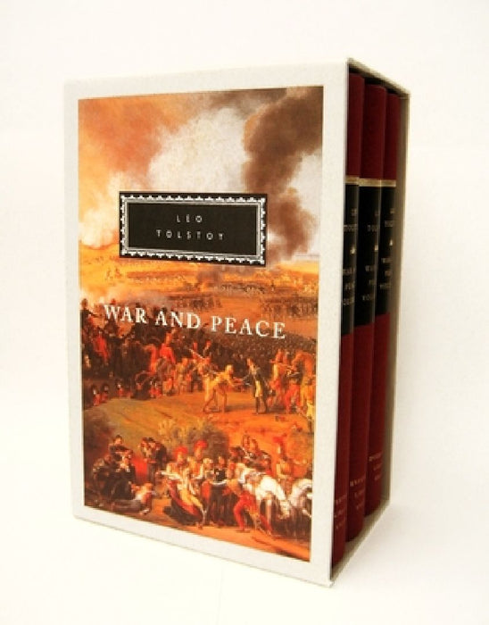 War and Peace: 3-Volume Boxed Set; Introduction by R. F. Christian by Leo Tolstoy