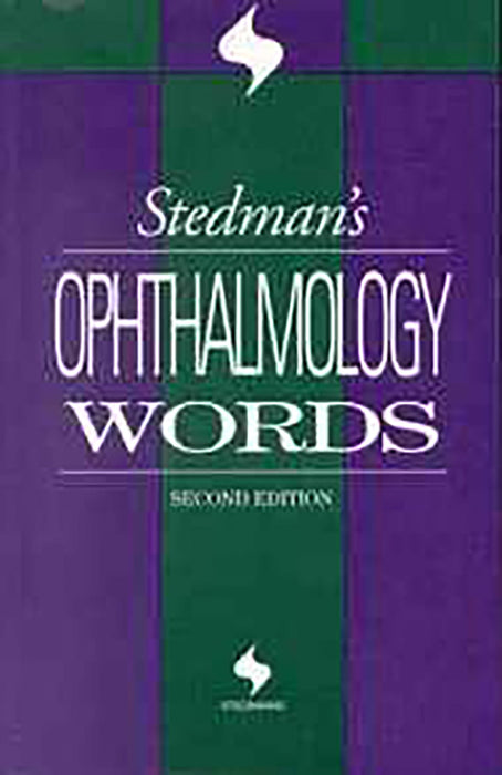 Stedman'S Ophthalmology Words