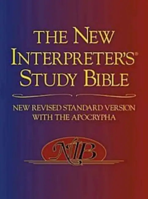 New Interpreter's Study Bible-NRSV by Walter Harrelson