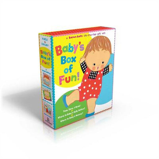 Baby's Box of Fun: A Karen Katz Lift-The-Flap Gift Set: Toes, Ears, & Nose!/Where Is Baby's Belly Button?/Where Is Baby's Mommy? by Karen Katz