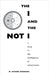 The I and the Not-I: A Study in the Development of Consciousness by Mary Esther Harding