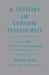 History of Chinese Philosophy, Volume 1: The Period of the Philosophers (from the Beginnings to Circa 100 B.C.) by Feng Youlan, Derk Bodde