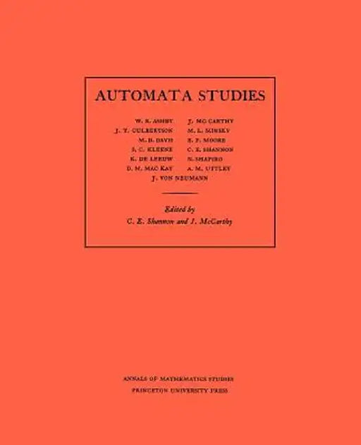 Automata Studies by C. E. Shannon