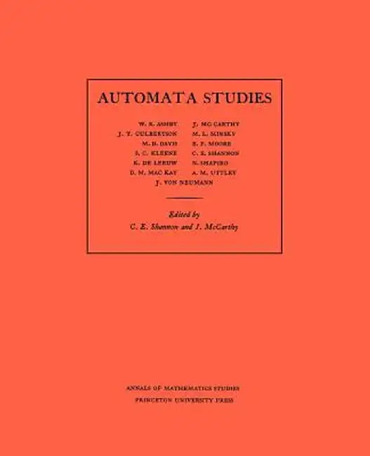 Automata Studies by C. E. Shannon