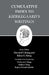 Cumulative Index to Kierkegaard's Writings by Howard V. Hong, Howard V. Hong, Edna H. Hong