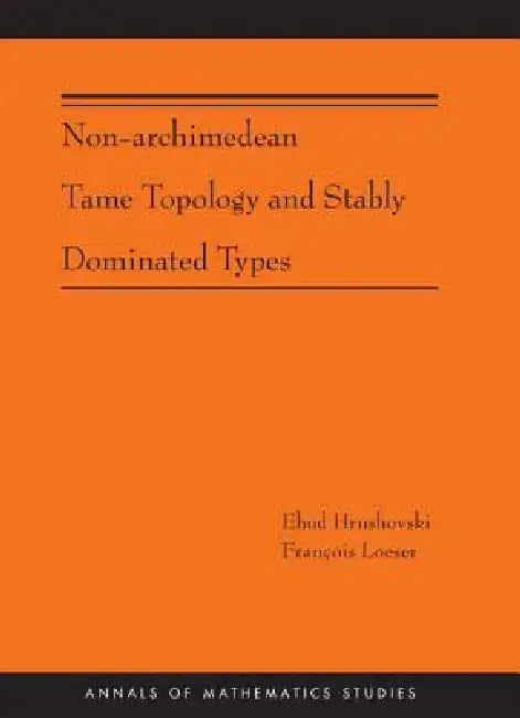 Non-Archimedean Tame Topology and Stably Dominated Types by Ehud Hrushovski