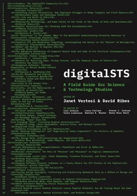 Digitalsts: A Field Guide for Science & Technology Studies by Janet Vertesi
