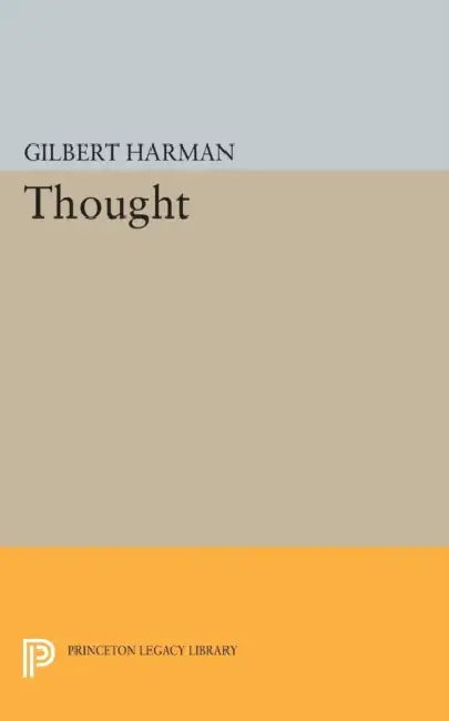 Thought by Gilbert H. Harman