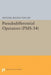 Pseudodifferential Operators by Michael Eugene Taylor