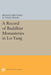 A Record of Buddhist Monasteries in Lo-Yang by Hsüan-Chih Yang, Yi-T'Ung Wang