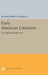 Early American Literature: A Comparatist Approach by Alfred Owen Aldridge