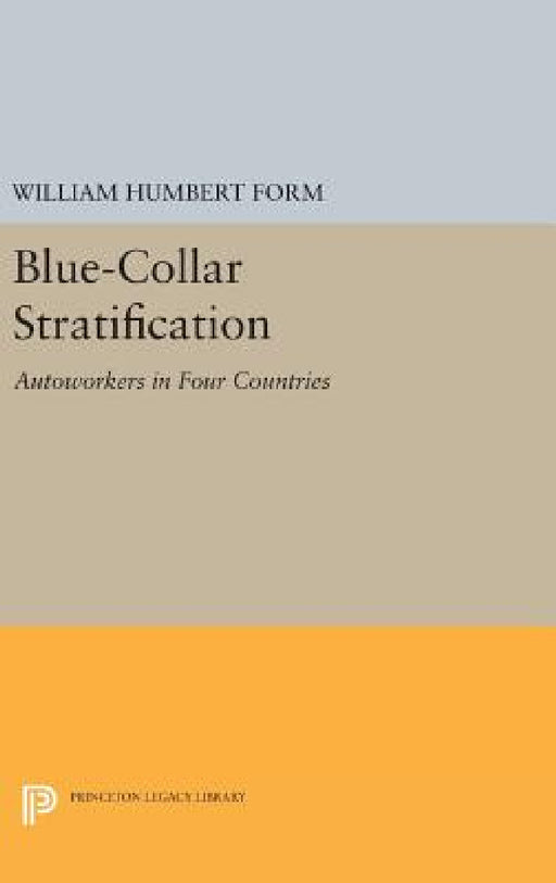 Blue-Collar Stratification: Autoworkers in Four Countries by William Humbert Form