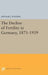 The Decline of Fertility in Germany, 1871-1939 by Arthur J. Knodel