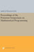 Proceedings of the Princeton Symposium on Mathematical Programming by Harold W. Kuhn