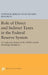 Role of Direct and Indirect Taxes in the Federal Reserve System: A Conference Report of the Nber and the Brookings Institution by National Bureau of Economic Research, John F. Due