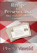 Recipe for Perserverance: Bible Study Workbook 1 Samuel 1-3 by Phyllis Vavold