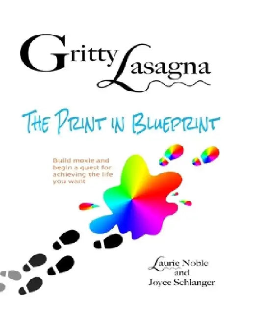 Gritty Lasagna-The Print in Blueprint by Laurie a. Noble