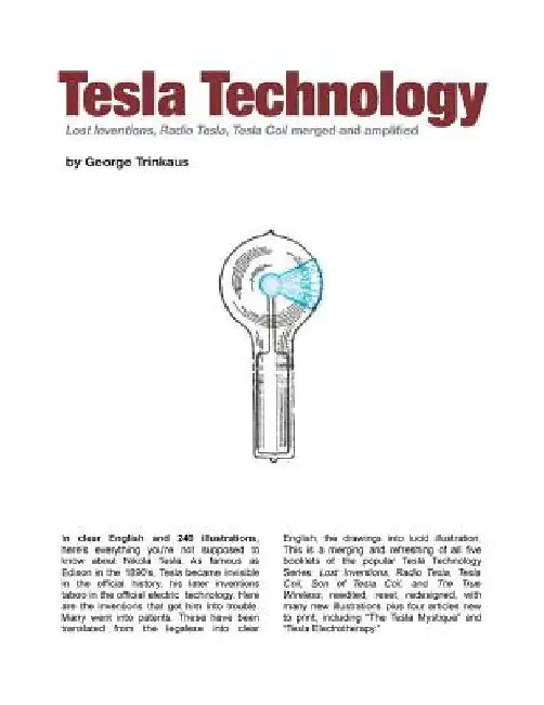 Tesla Technology by George Trinkaus