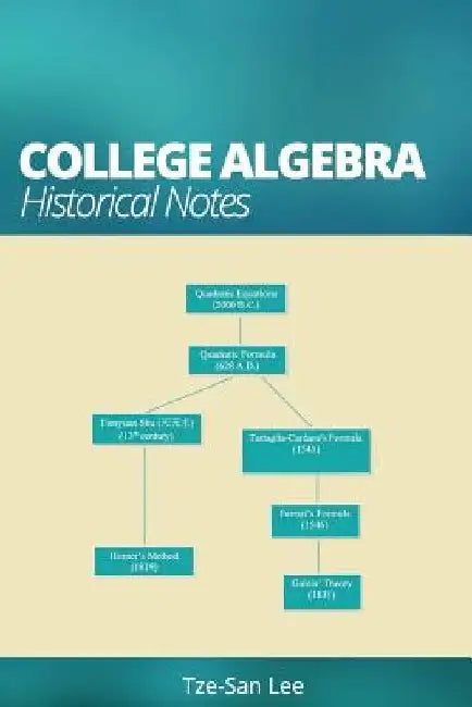 College Algebra: Historical Notes by Tze-San Lee