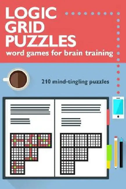 Logic Grid Puzzles: Word Games for Brain Training by Meredith McNamara