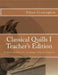 Classical Quills I Teacher's Edition by Amy Alexander Carmichael