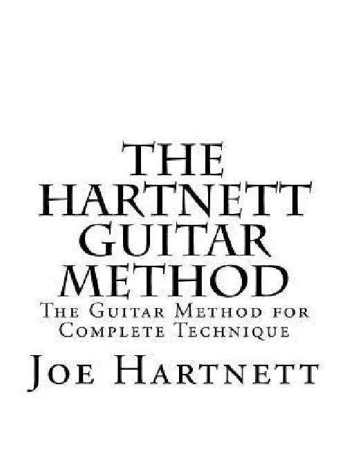 The Hartnett Guitar Method by Joe Hartnett