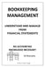 Bookkeeping Management by Ed Wuensche