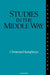 Studies in the Middle Way: Being Thoughts on Buddhism Applied by Christmas Humphreys