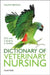 Dictionary of Veterinary Nursing by Denis Richard Lane