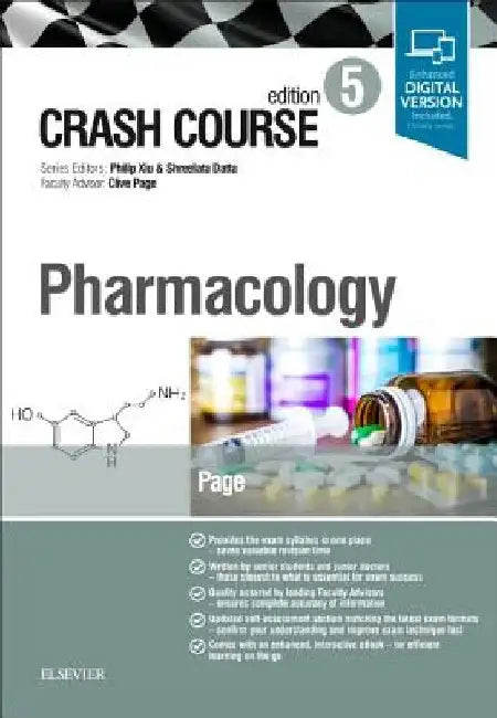 Crash Course Pharmacology by Catrin Page