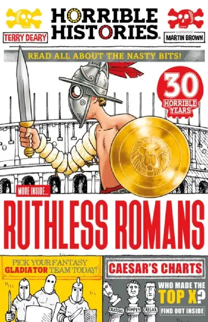 Ruthless Romans (newspaper edition) by Terry Deary