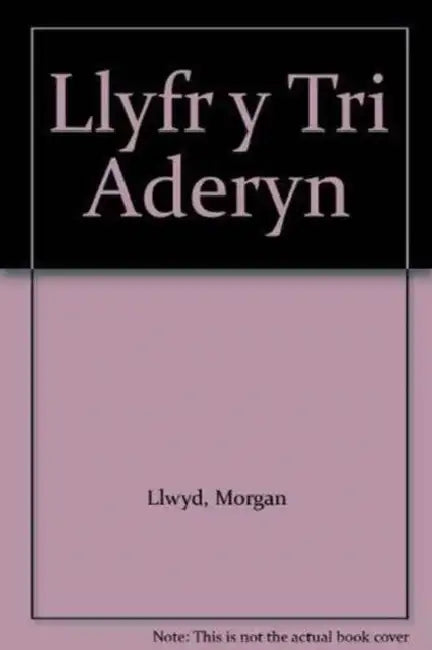 Llyfr y Tri Aderyn by Derec Llwyd Morgan