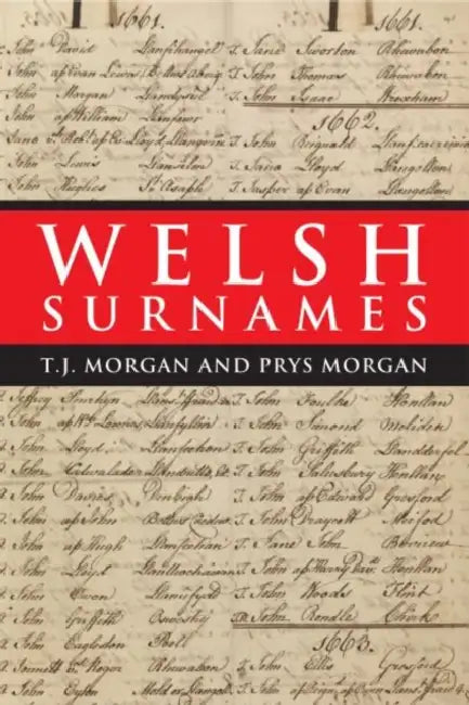 Welsh Surnames by T. J./ Morgan, Prys Morgan
