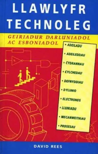 Llawlyfr Technoleg: Geiriadur Darluniadol AC Esboniadol by David Rees