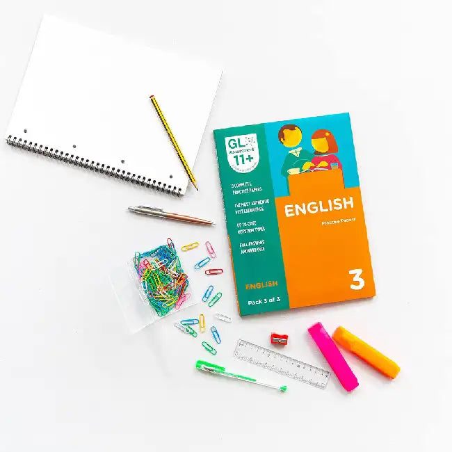 11+ Practice Papers English Pack 3 (Multiple Choice) by GL Assessment